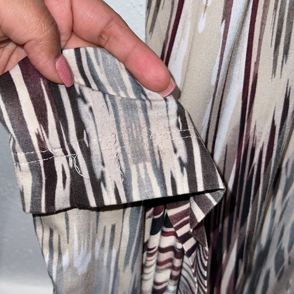 SOMA Boho Maxi Dress Size Extra Small Crochet Trim Removable Straps - Picture 10 of 13